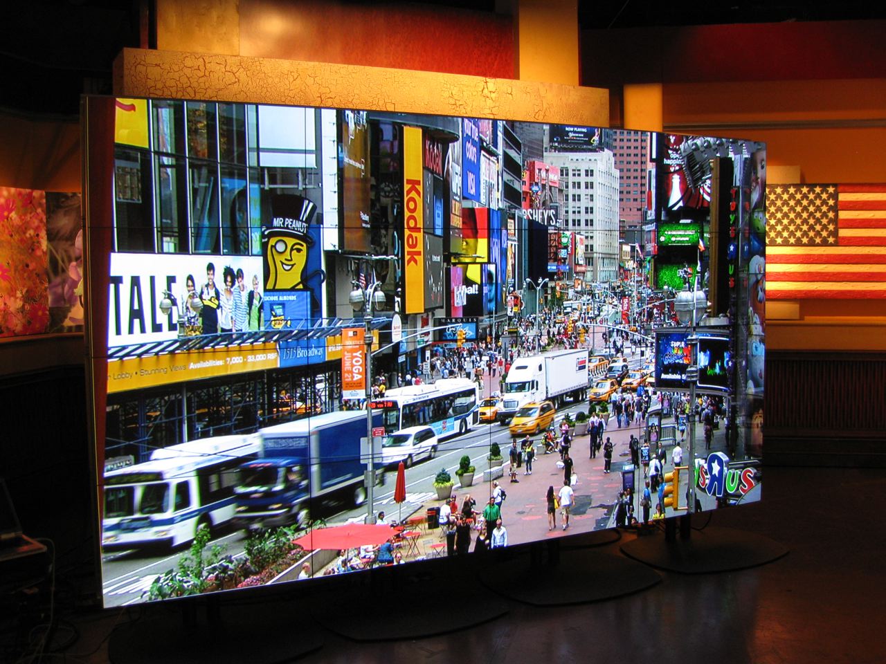Orion Seamless Plasm Screen 4x4 Videowall